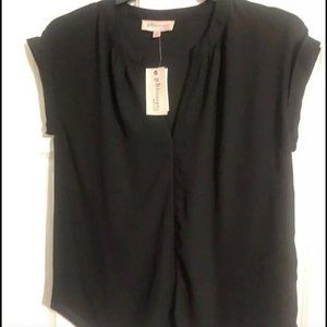 Philosophy Republic Bl V-Neck size M